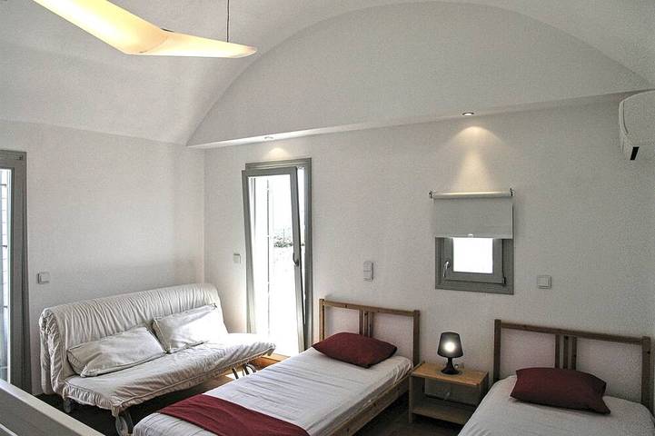 Villa Mella, Glyfa Beach Paros: Luxusurlaub am Meer, Panoramablick in Paros