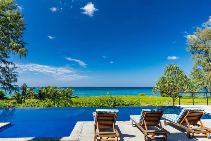 Location de vacances pour 18 personnes, avec jardin ainsi que vue et piscine, animaux acceptés dans Nai Yang Beach - 2