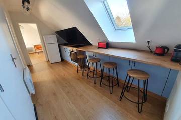 Gîte pour 4 personnes, avec jardin à Tourville-la-Chapelle
