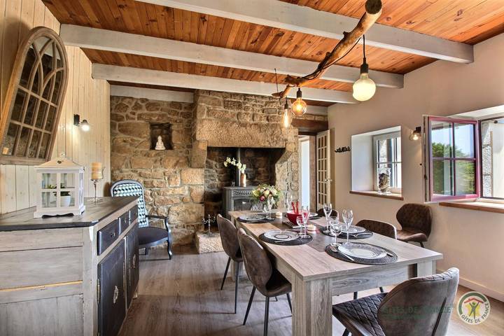 Gîte pour 6 personnes, avec jardin et terrasse à Lanvellec - 4