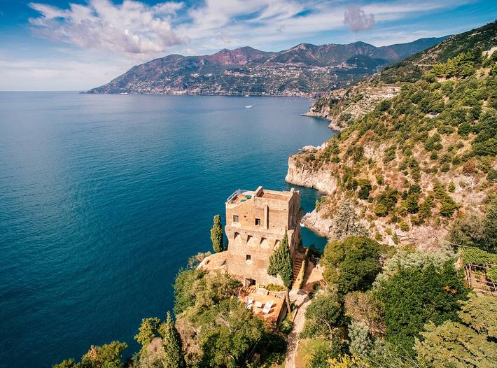 Villa per 12 persone, con Balcone e Terrazza nonché Giardino a Maiori