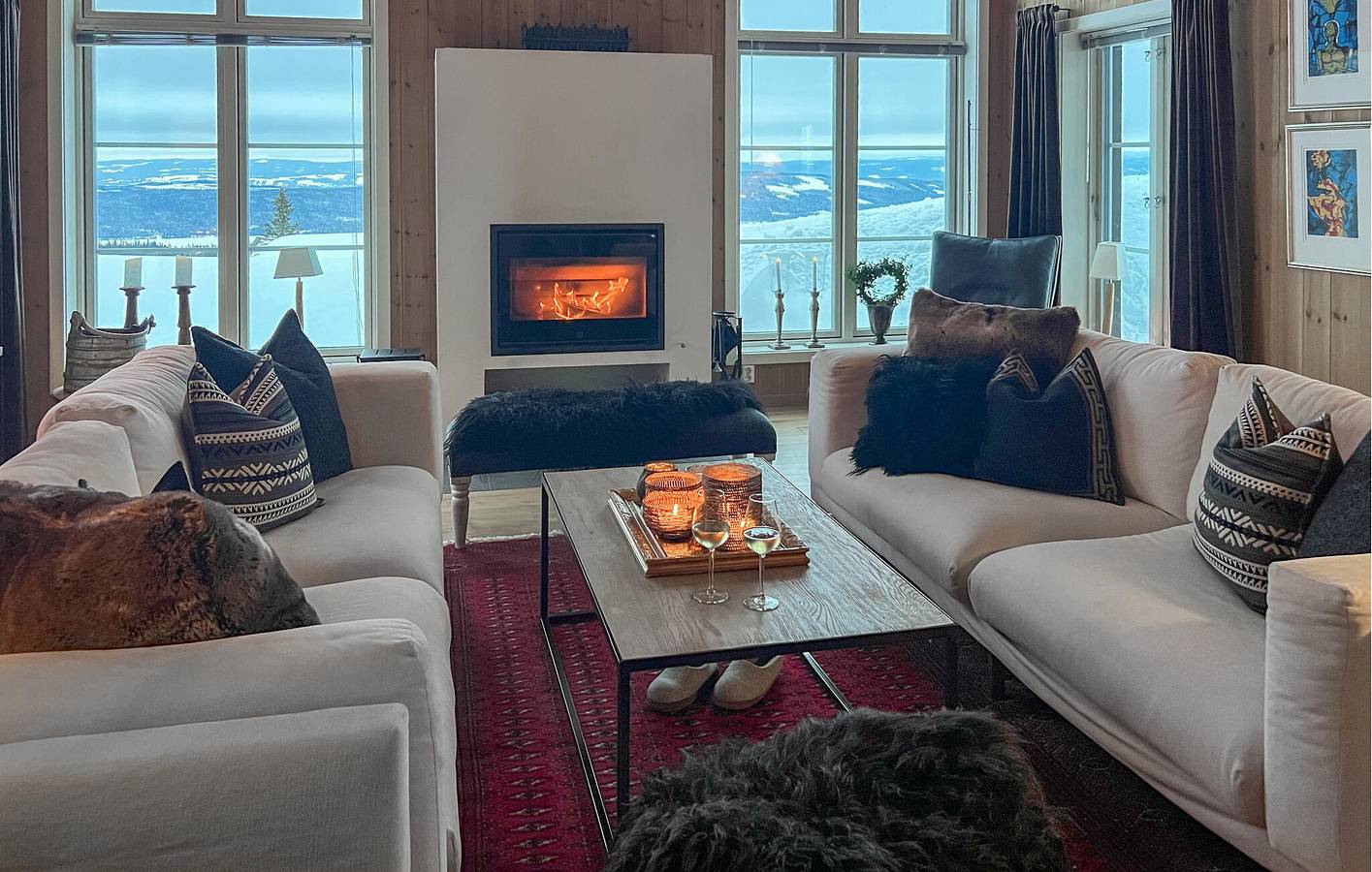Ferienhaus für 11 Personen mit Sauna in Sjusjoen, Ringsaker