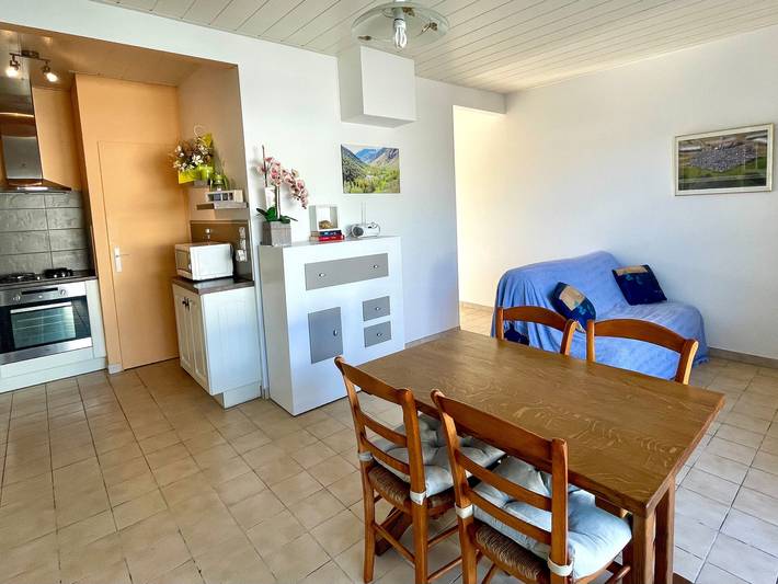 Casa acogedora tipo 2 con patio, 1 dormitorio, 3 huéspedes, a 400m del centro de Brétignolles sur Mer in Bretignolles-sur-Mer, Valle del Loira