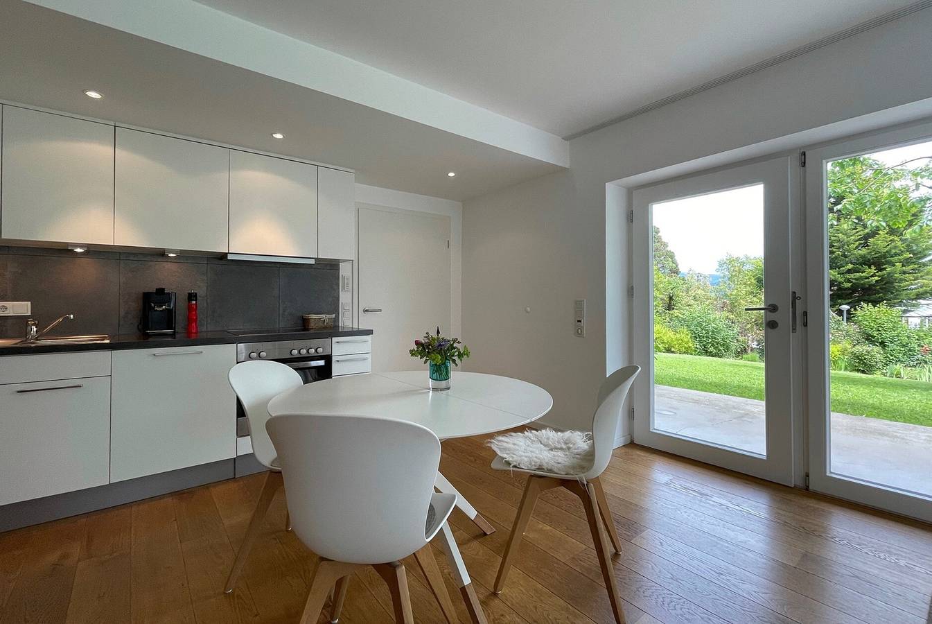 Appartement 'Peterberg 22, 45qm' met Uitzicht op de Bergen, Privéterras en Wifi, foto 12