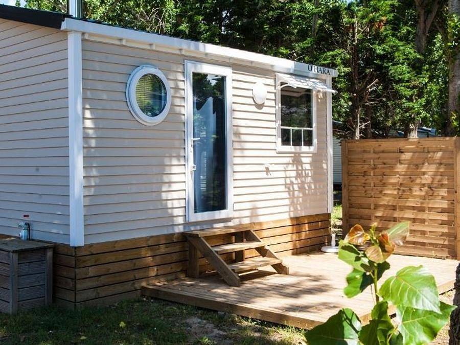 Camping Le Clos Virgile  - Mobilhome 4 personnes - Cocoon+ 4 personnes 1 chambre 18m² in Sérignan, Côte méditerranéenne (France)