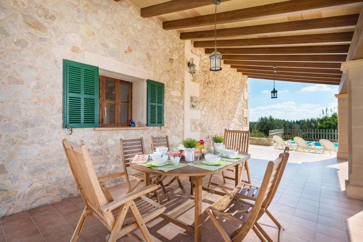 Villa 'Granja' mit Bergblick, privatem Pool und Wi-Fi in Inca, Mallorca Inselmitte