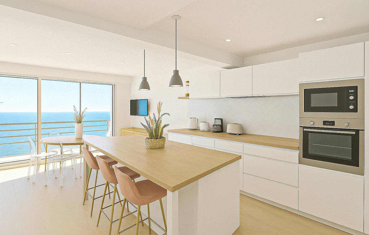 Appartement de vacances entier, Appartement avec vue sur la mer, Wi-Fi et parking, à seulement 100 mètres de la Grande Plage in Les Sables-d'Olonne, Vendée