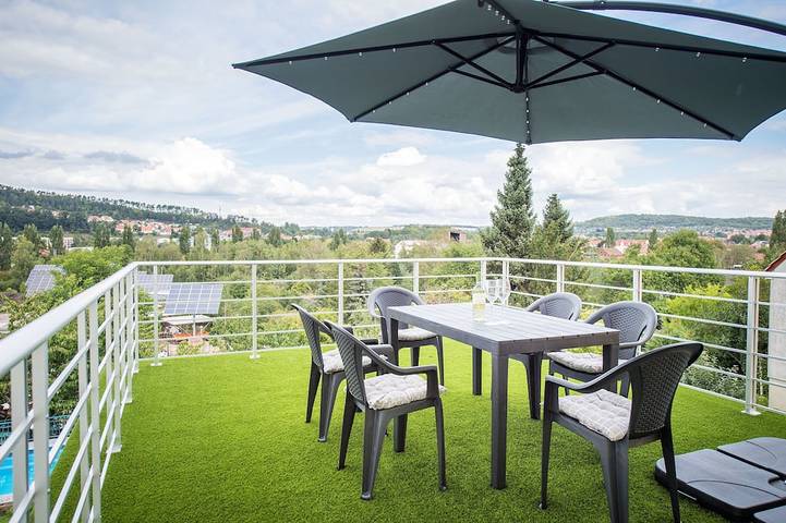 Ferienwohnung für 5 Personen, mit Terrasse in Eisenach