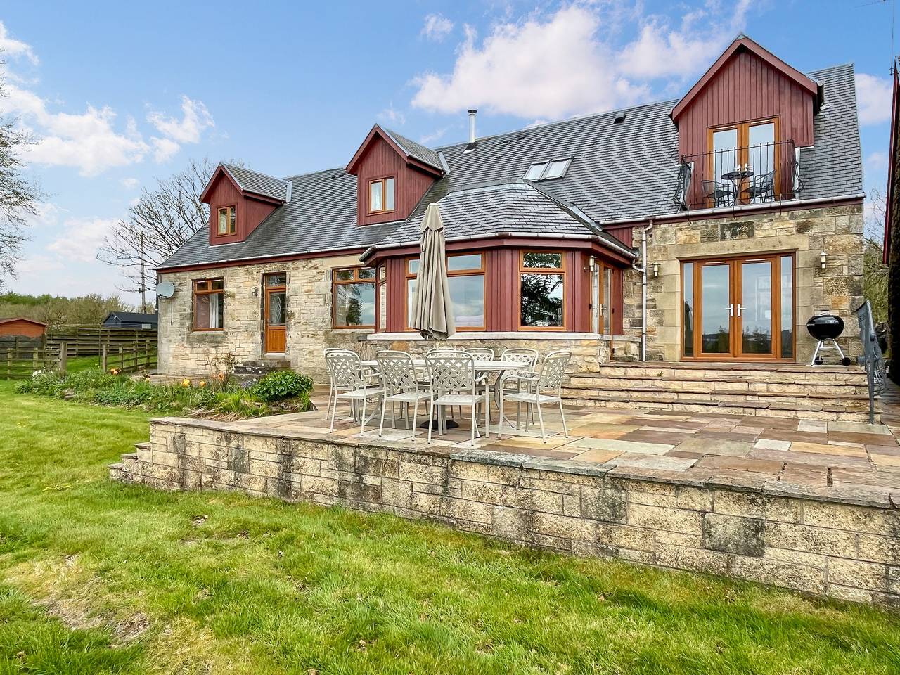 Cottage voor 9 personen met tuin in North Lanarkshire