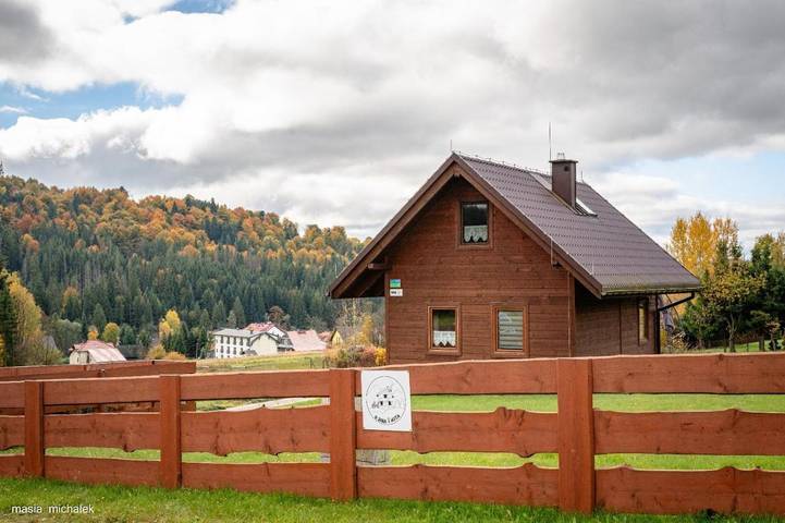 Domek letniskowy dla 6 osób, z widok i ogród w Istebna