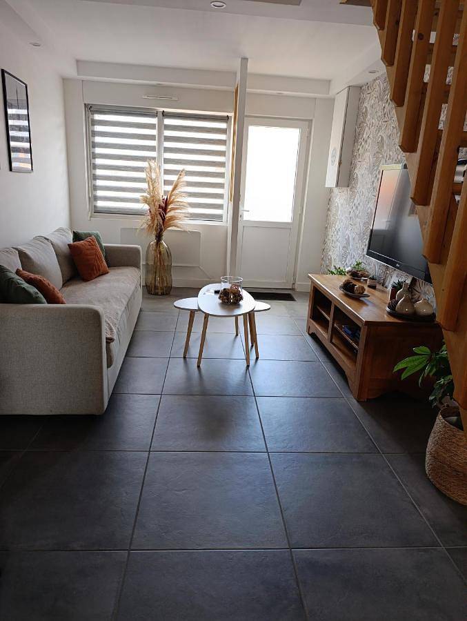 Gîte pour 4 personnes, avec Terrasse à Loon-Plage
