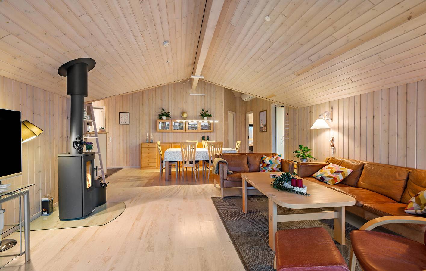 Ferienhaus für 10 Personen mit Terrasse in Skaven Strand, Ringkøbing Fjord