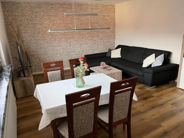 Ferienwohnung für 4 Personen, mit Balkon und Ausblick