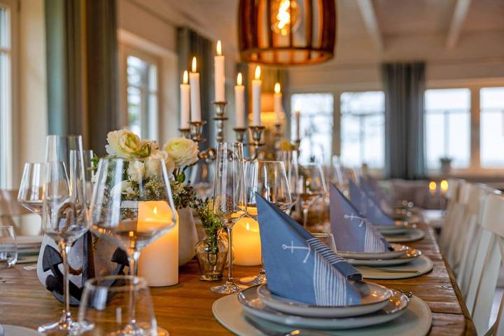 Ferienhaus für 13 Personen, mit Terrasse und Garten sowie Sauna und Ausblick in Warwerort - 3