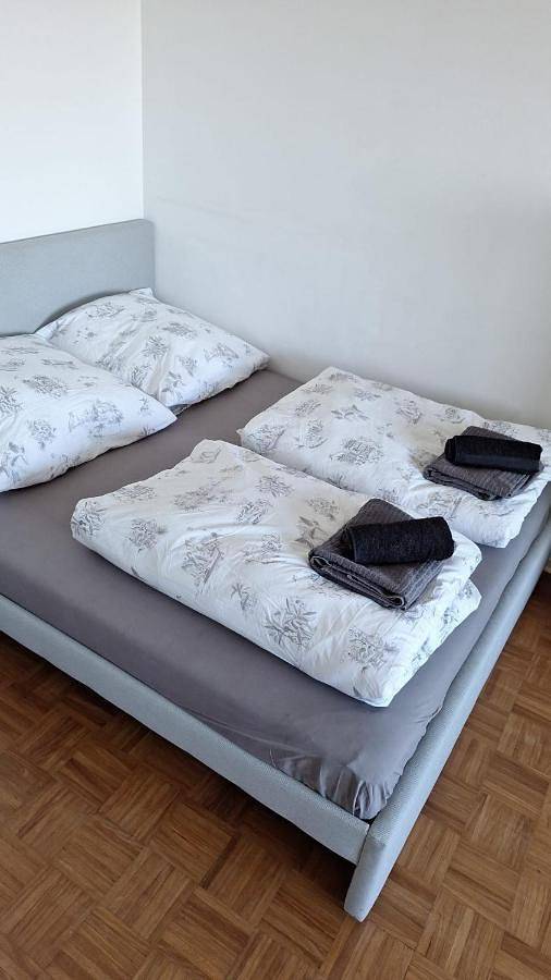 Ferienwohnung für 4 Personen, mit Balkon und Ausblick sowie Sauna in Größte Kirmes am Rhein - 2