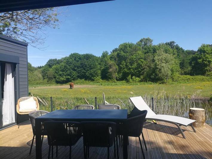 Maison d’hôte pour 6 personnes, avec jardin et vue ainsi que terrasse et piscine à Les Mathes