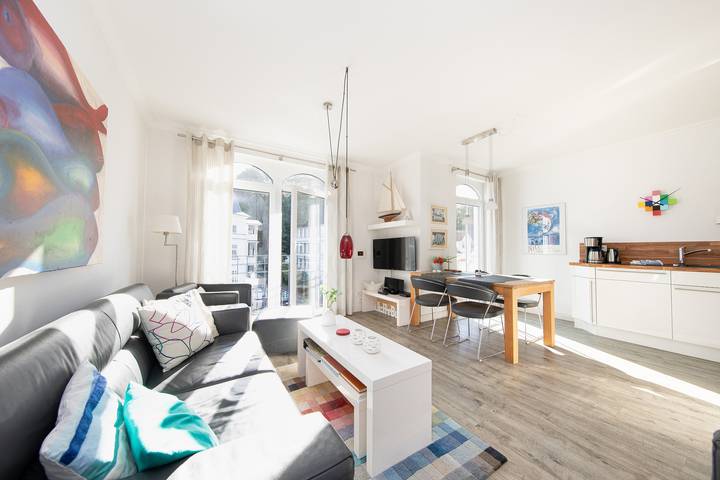 Ganze Ferienwohnung, Villa Lena Ferienwohnung Lichtblick in Strand Sellin, Sellin