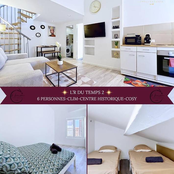 Gîte pour 6 personnes, avec Balcon dans Office De Tourisme D Istres