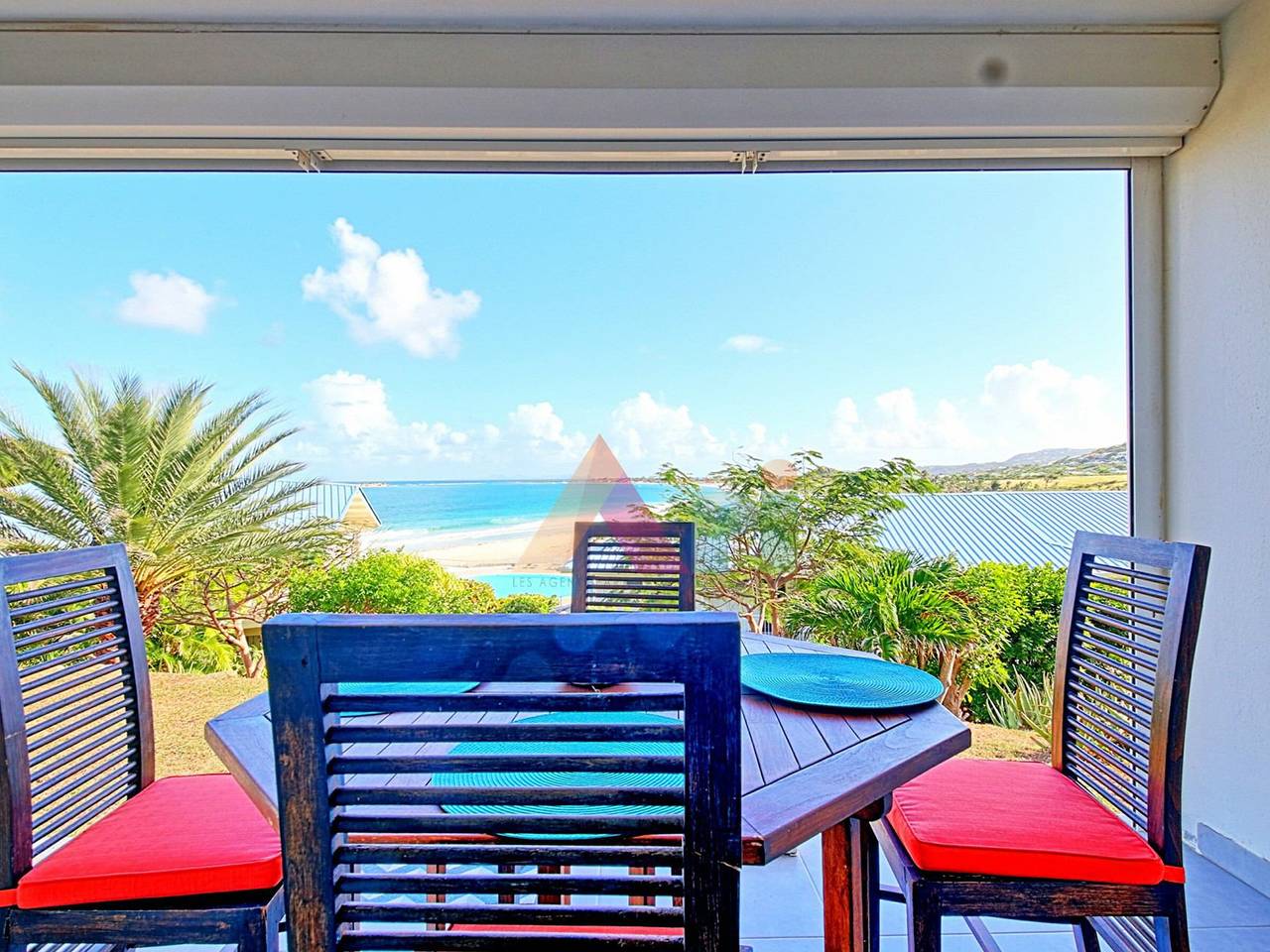 Studio entier, Studio spacieux face à la mer avec climatisation in Saint Martin