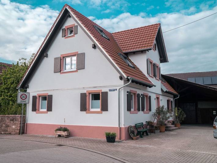 Ferienwohnung für 3 Personen, mit Terrasse und Garten in Meißenheim
