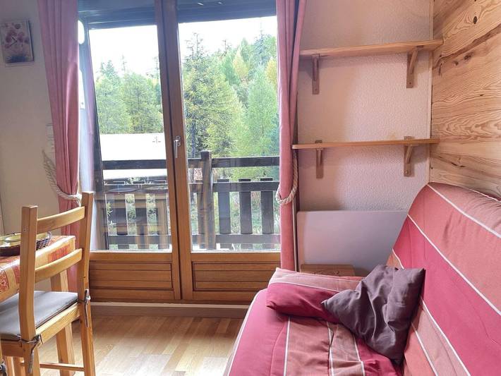 Chalet pour 6 personnes, avec balcon à Risoul