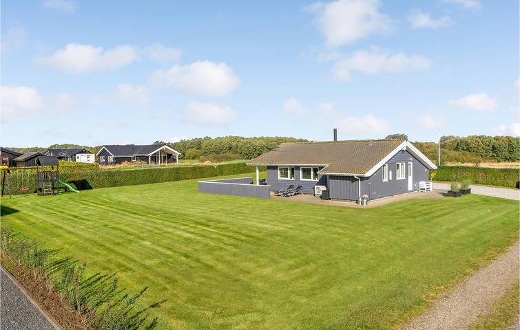 Ferienhaus für 6 Personen, mit Terrasse und Garten sowie Sauna in Flovt Strand - 2