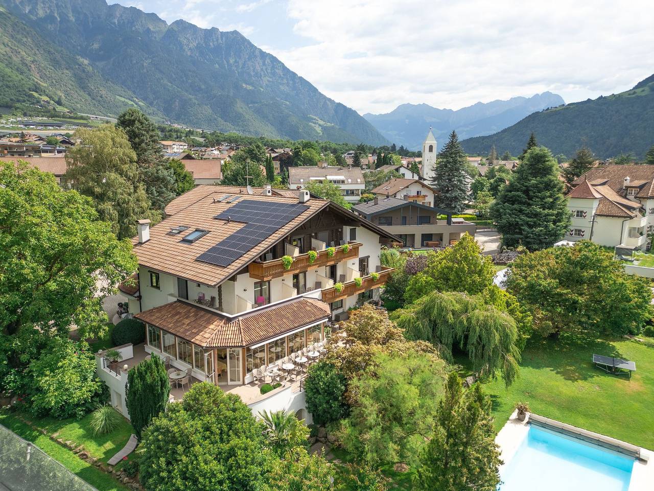 Ganze Ferienwohnung, Garni-Hotel Am Meilenstein - Komfortzimmer "Aurelia" in Rabland, Partschins