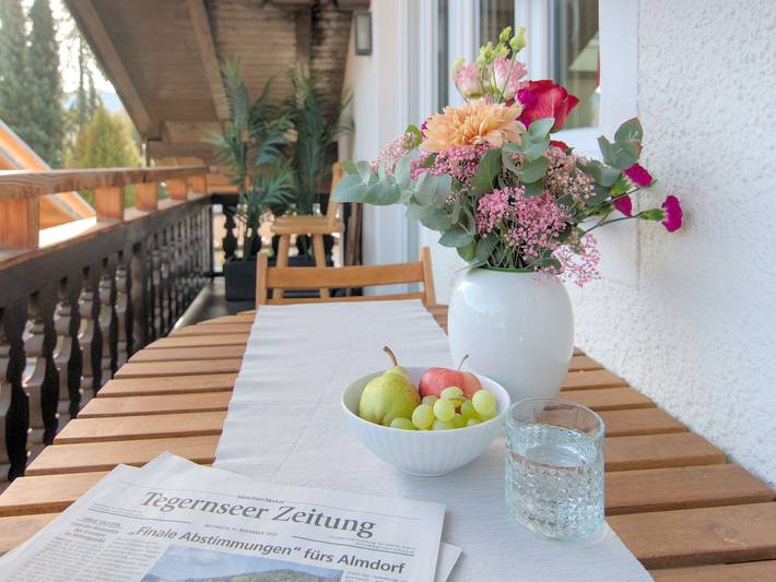 Ferienwohnung für 4 Personen, mit Balkon - 1