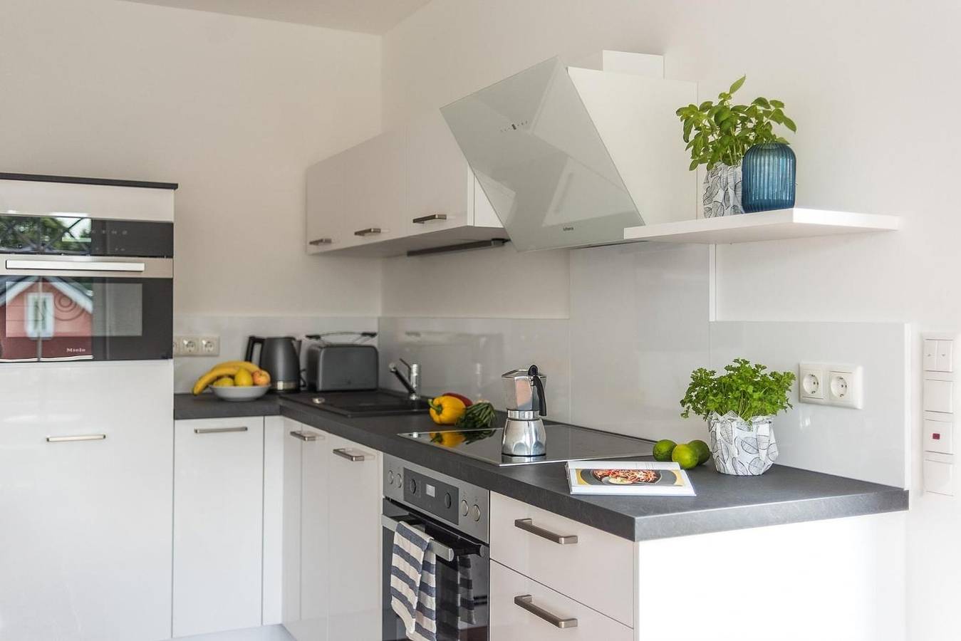 Ganze Wohnung, Wundervoller Neubau in einer ruhigen Einbahnstraße von Prerow für 2-4 Personen. in Prerow, Fischland - Darß - Zingst