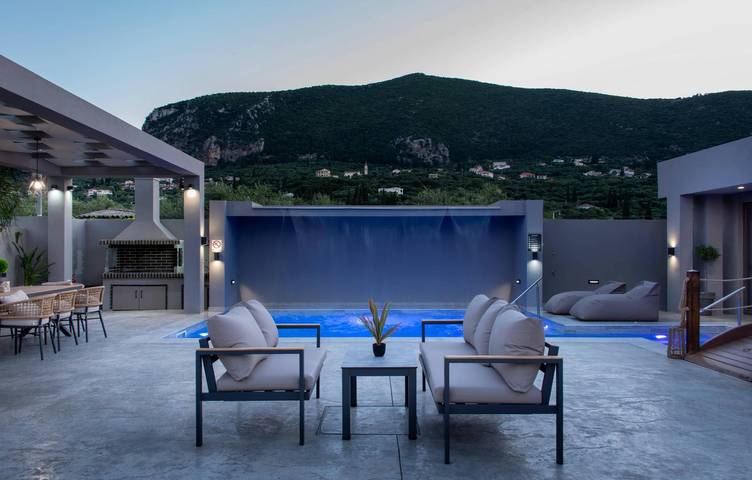 Villa für 6 Personen mit Balkon in Katastari, Alykes