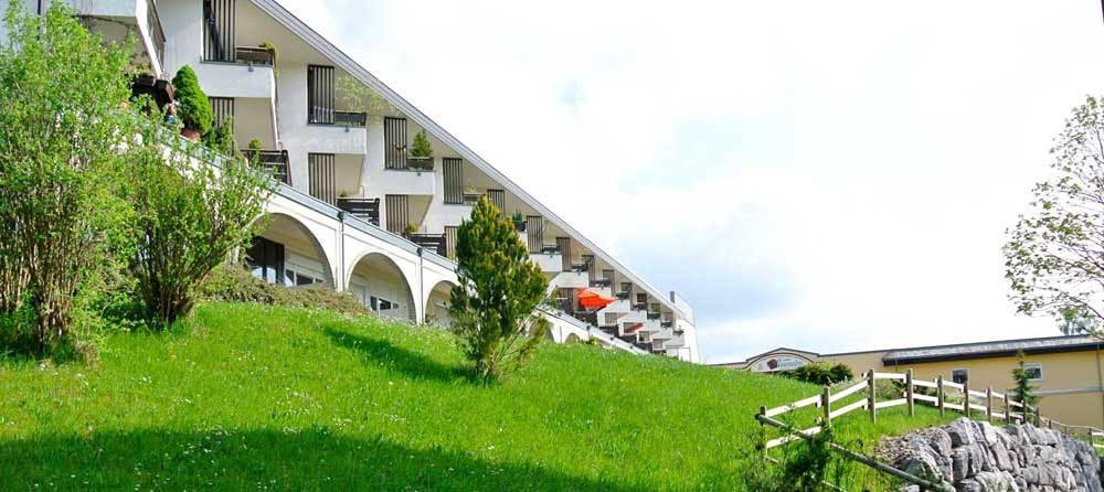 Ferienwohnung für 2 Personen, mit Balkon und Terrasse sowie Pool und Sauna in Scheidegg - 2