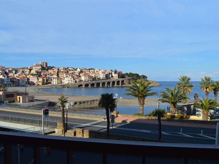 Gîte pour 6 personnes, avec balcon dans Office De Tourisme De Banyuls Sur Mer