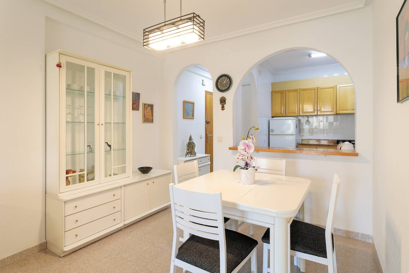 Apartamento entero, Apartamento 'Palmera V' con terraza privada y jardín privado in Santiago Bernabeu, Santa Pola