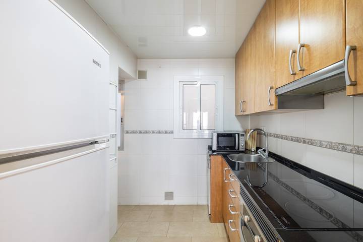 Apartamento entero, Apartamento 'A 5 Min De La Playa' con Balcón, Wi-Fi y Aire Acondicionado in Premiá de Mar, Costa del Maresme