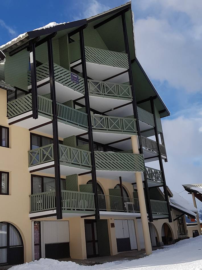 Appartement de vacances pour 4 personnes, avec balcon