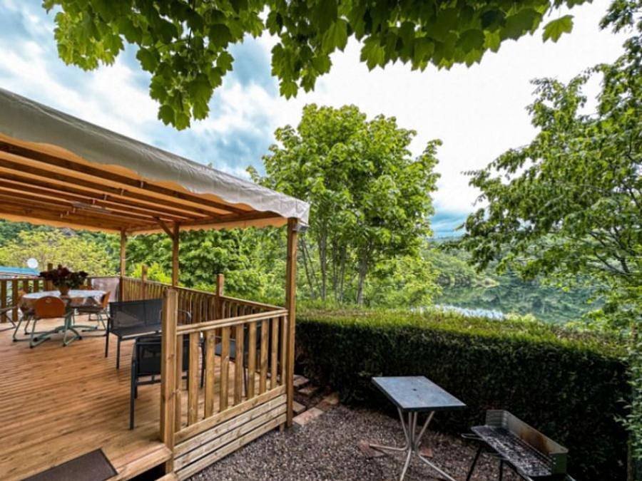 Camping Paradis - Village De Vacances La Gineste - Mobilheim 4 personen - Cottage 2 Zimmer Seeblick in Arnac, Aurillac und Umgebung