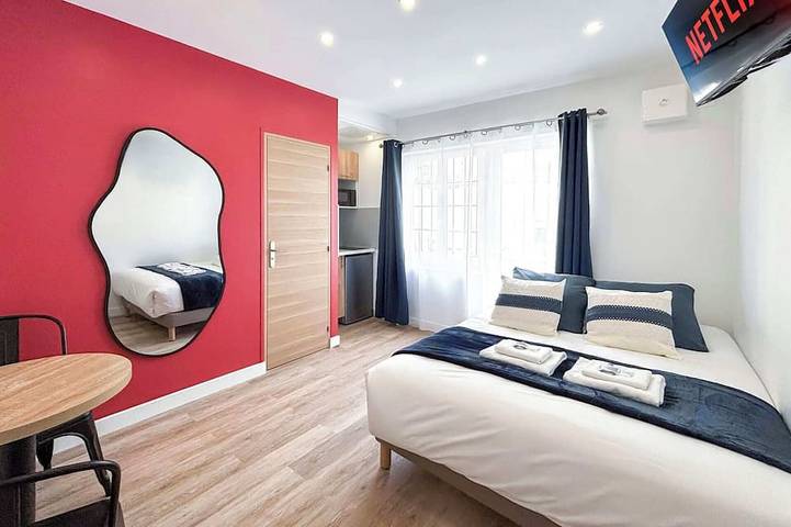 Ganze Wohnung, Hoche C 103 - Studio Wohnung, Schläft 2 in Le Pré-Saint-Gervais, Seine-Saint-Denis