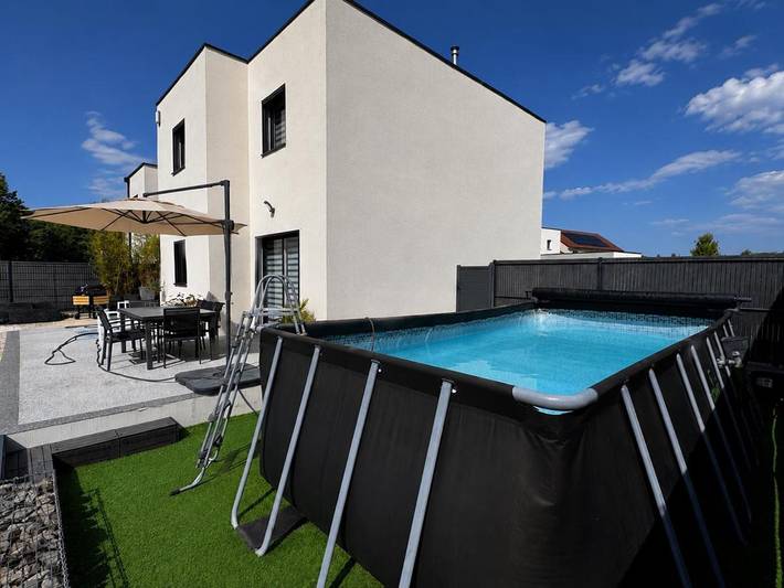 Maison de vacances pour 6 personnes, avec jardin et piscine