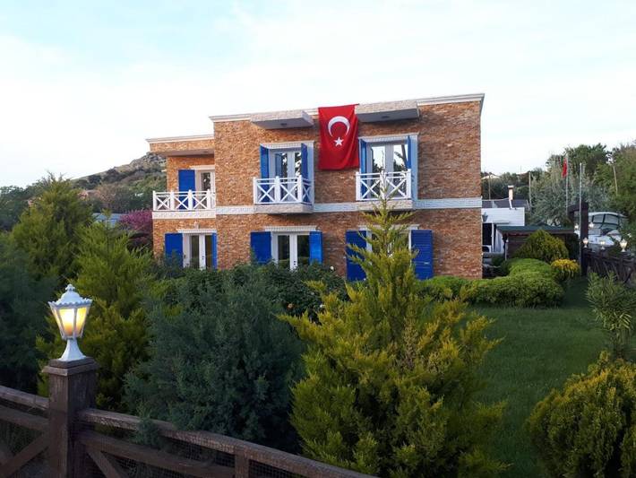 Resort per 3 persone, con Balcone e Giardino nonché Panorama in Turchia