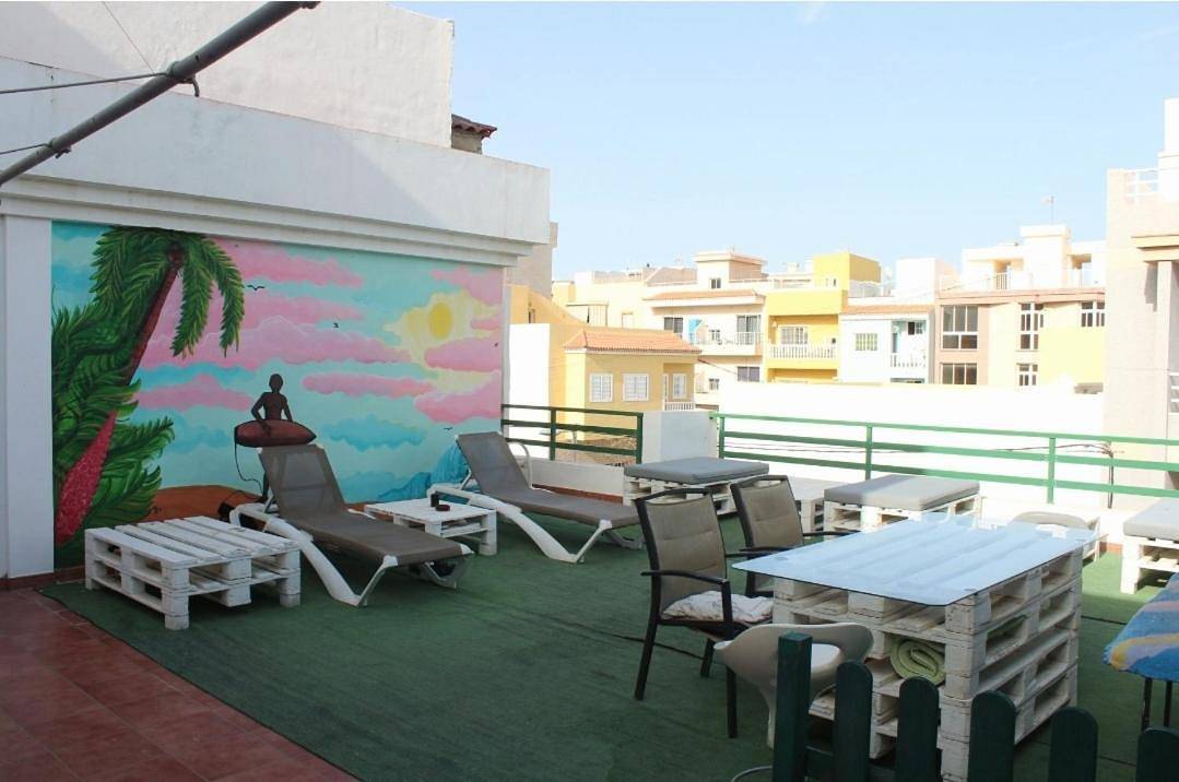 Bed in 4-Bed Mixed Dormitory Room in Los Abrigos, Granadilla de Abona