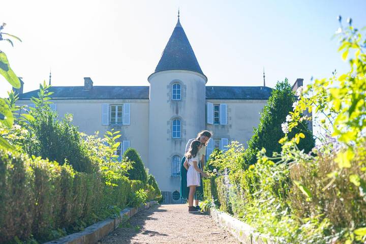 Camping pour 2 personnes, avec Terrasse ainsi que Jardin et Vue