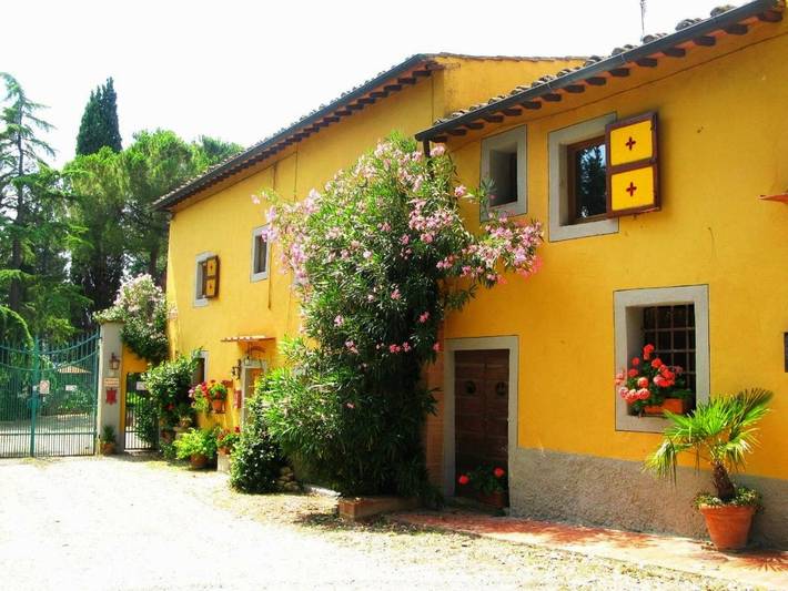 Gîte pour 4 personnes, avec Jardin et Bassin pour enfant ainsi que Piscine et Vue à Empoli - 4