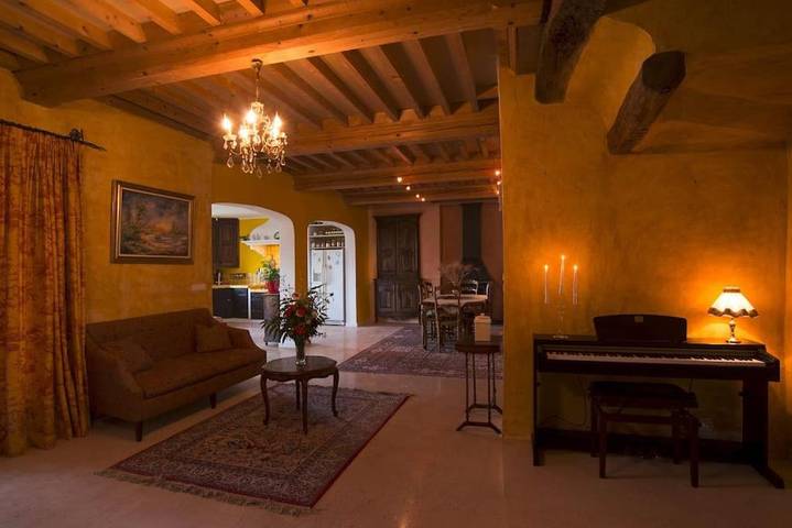 Maison de vacances pour 13 personnes, avec terrasse et vue