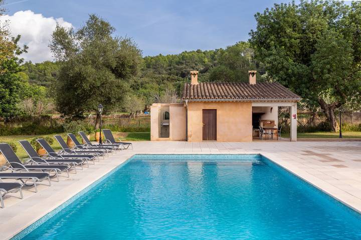 Finca für 12 Personen, mit Balkon und Garten in Selva - 3
