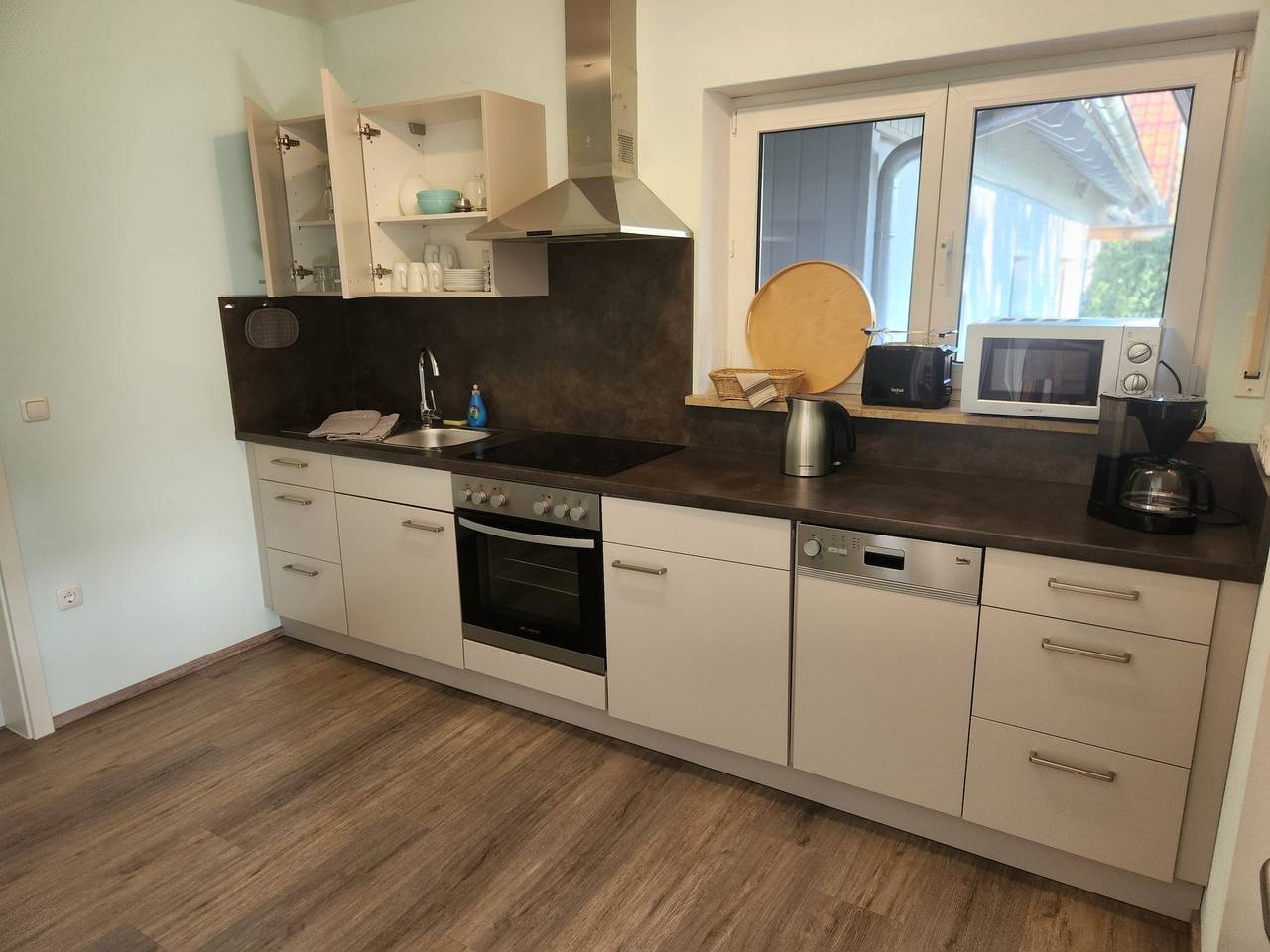 Ganze Wohnung, Ferienwohnung 'Bacchus' mit privatem Balkon, gemeinschaftlicher Terrasse in Iphofen, Fränkisches Weinland