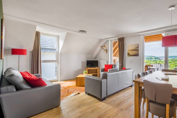 Ferienwohnung für 4 Personen, mit Terrasse und Balkon/Terrasse in Winterberg - 3