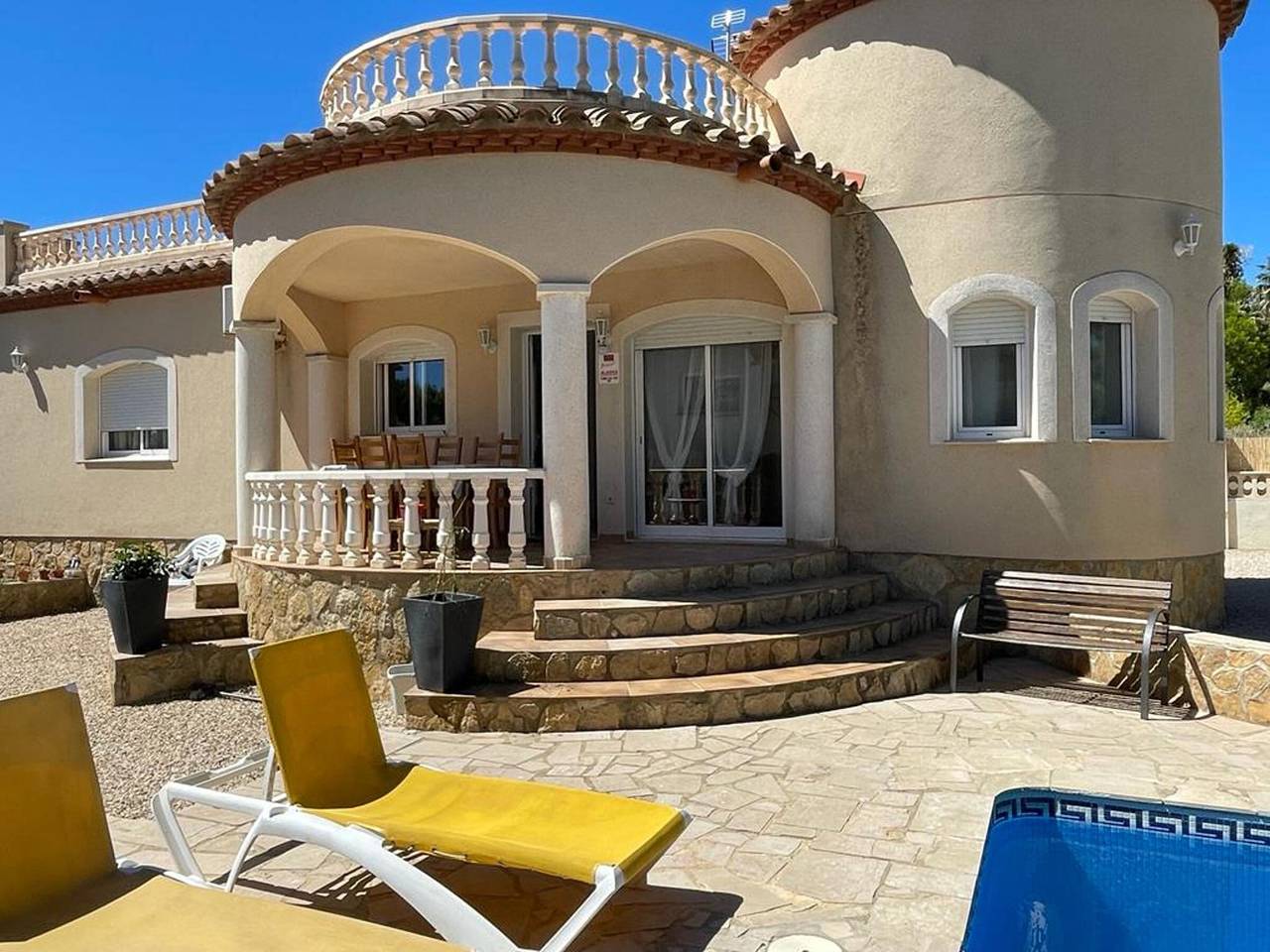 Villa con piscina privada, Ac y wifi - 7 pers. in La Ametlla de Mar, Costa Dorada
