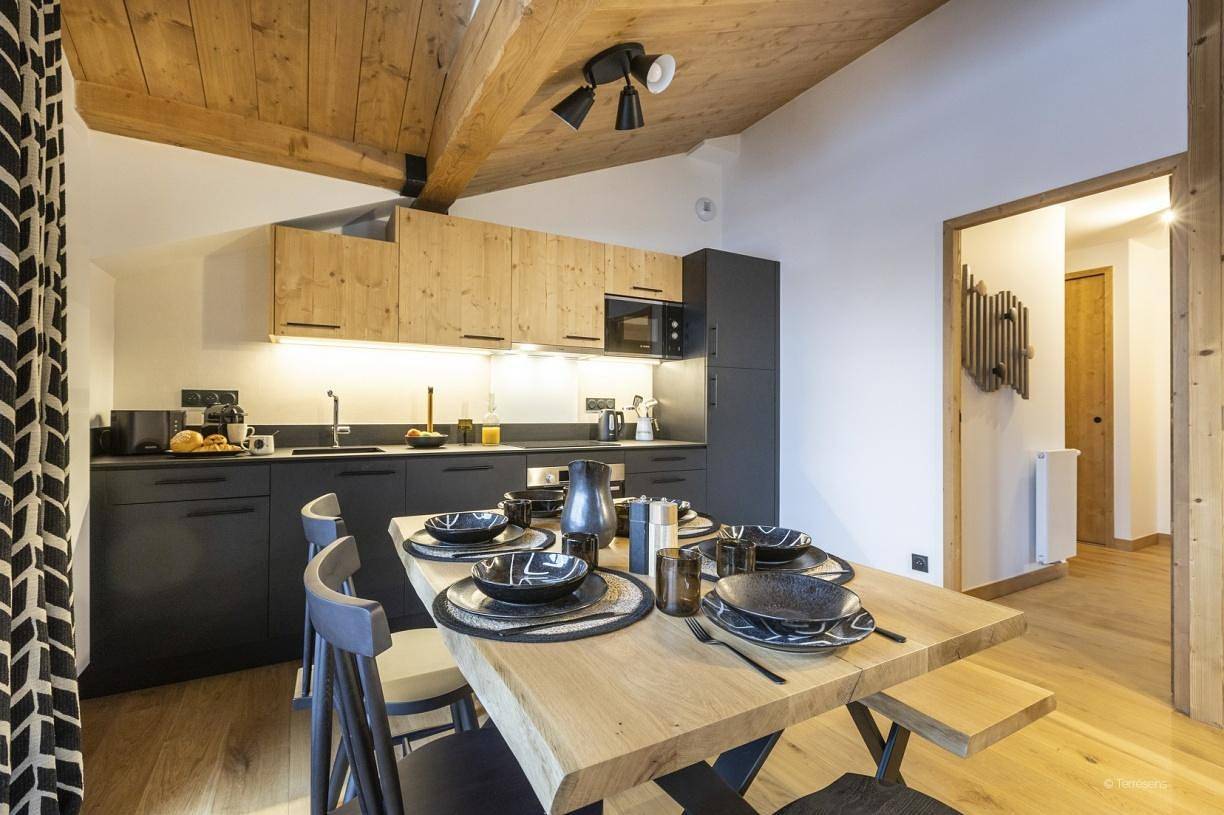 Apartamento entero, Résidence Terresens Le Flocon Blanc - Apartamento 2 piezas cabina para 4-6 personas in La Chapelle-d'Abondance, Les Portes du Soleil