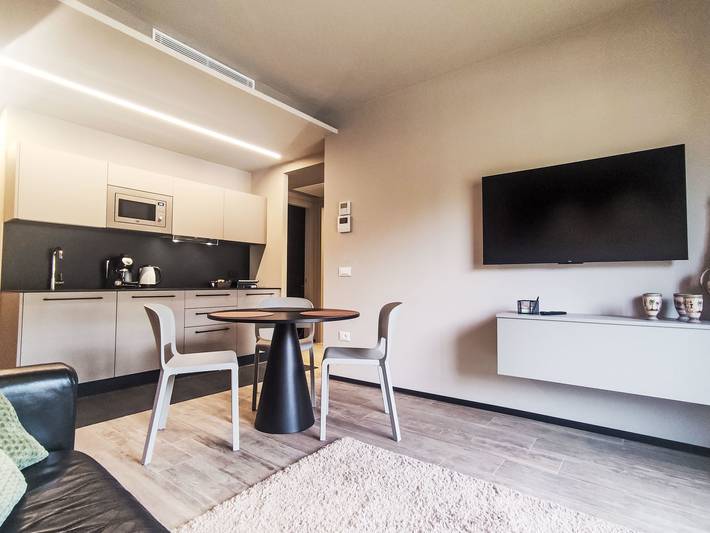 Ferienwohnung für 3 Personen, mit Balkon in Arco