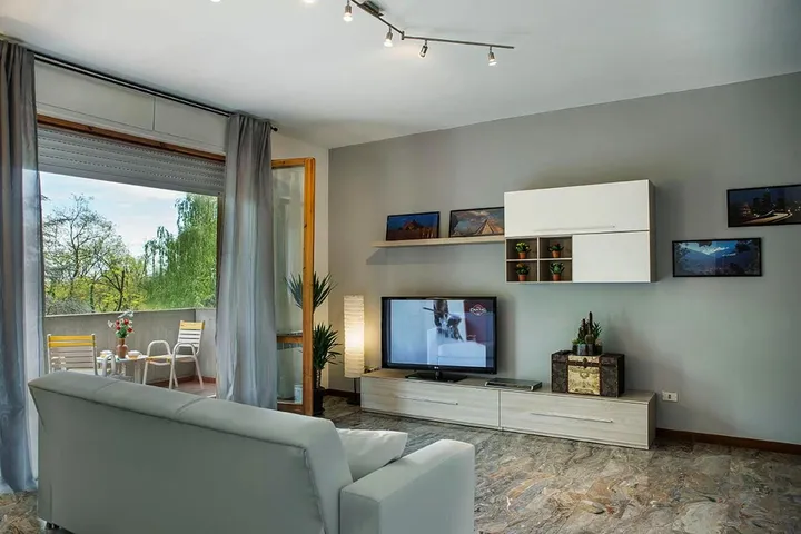 Apartamento de vacaciones para 4 personas, con vistas y jardín, Familias con niños - 1